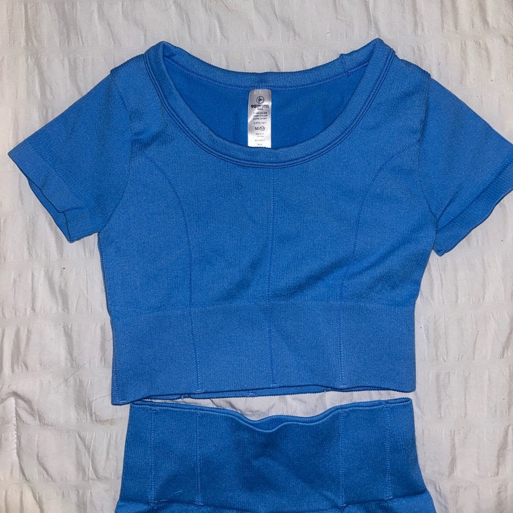 Children’s blue workout set